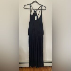 Mix by 41 Hawthorne black maxi dress with double straps size 1x nwt